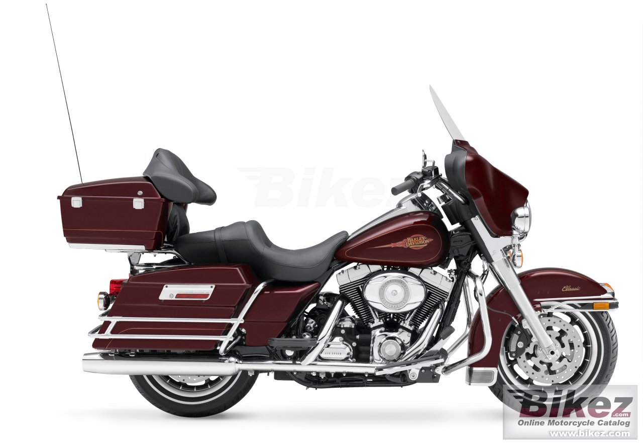 Big Harley-Davidson flhtc electra glide classic picture and wallpaper from Bikez.com